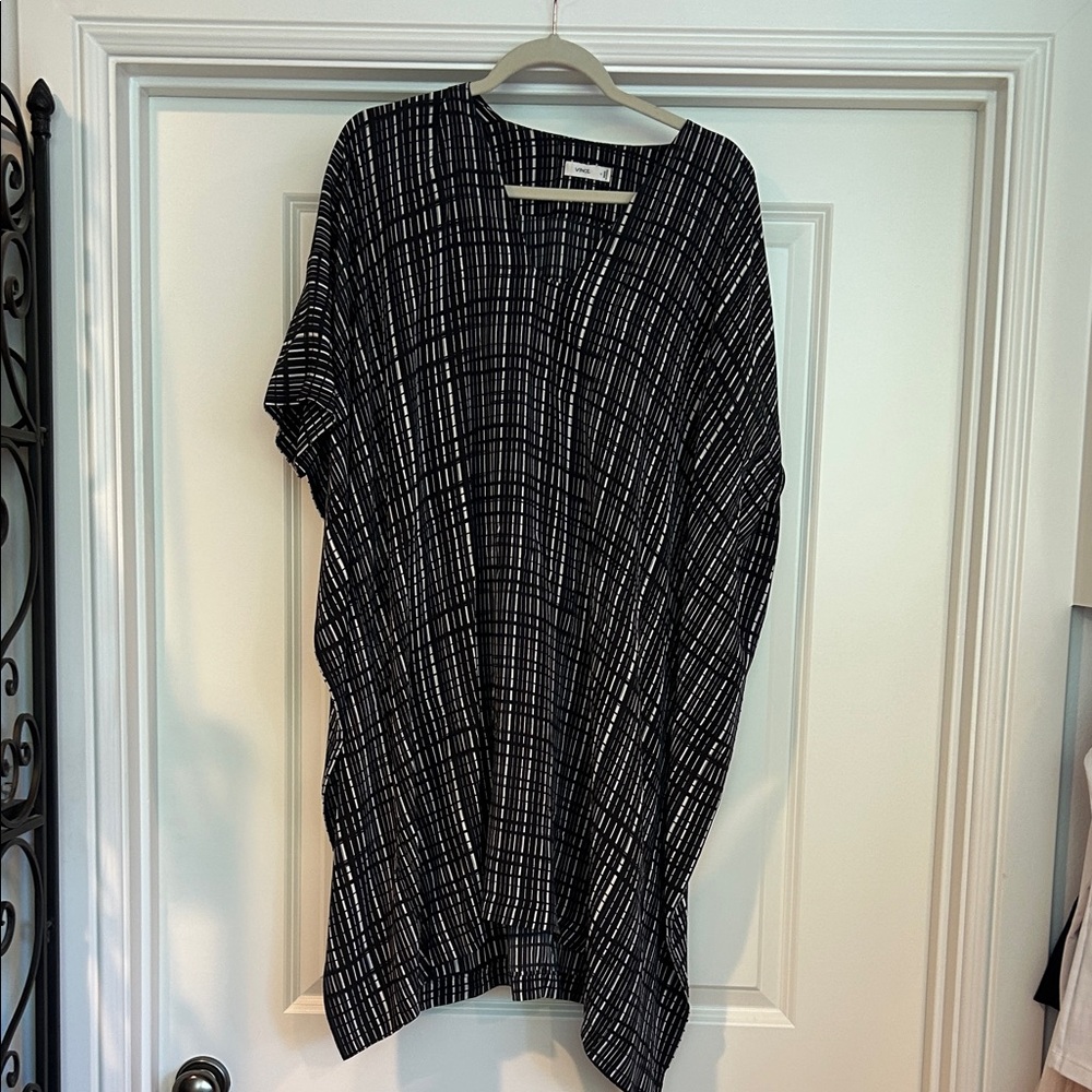 Black and White oversized dress